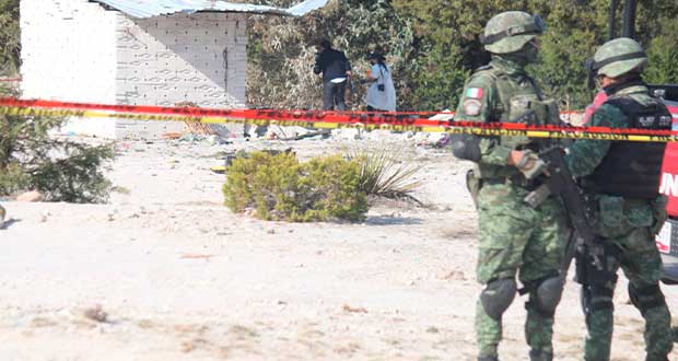 Explosión de polvorín en Tepeyahualco mata a niño y adulto; hay 7 heridos 