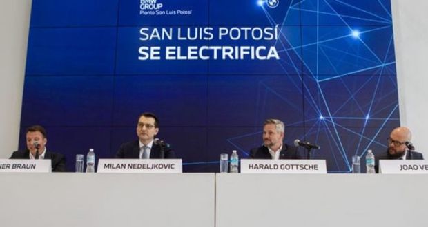 BMW invertirá 800 mde para transición a autos eléctricos en SLP