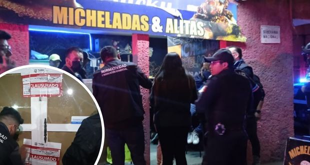 En fin de semana, ayuntamiento de Puebla clausura ocho negocios