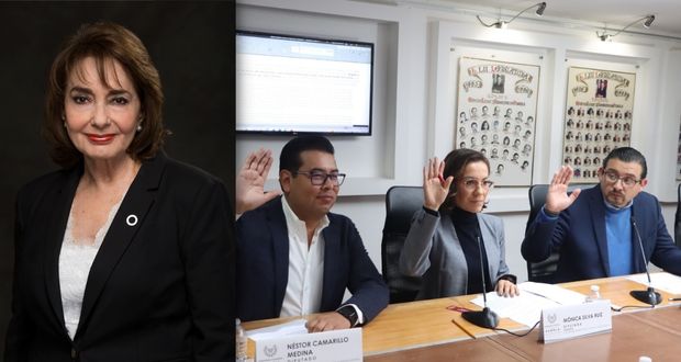 En comisiones, avalan retiro de Lourdes Bid como presidenta del Tribunal Administrativo de Puebla