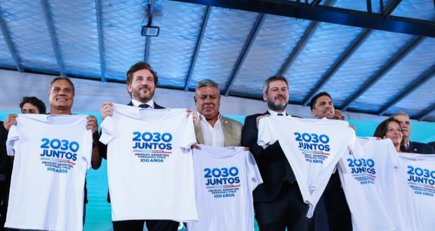 Uruguay, Argentina, Chile y Paraguay buscan tener Mundial del centenario