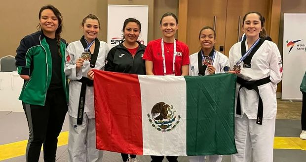 Poblanos ganan medallas en torneo de parataekwondo en Turquía