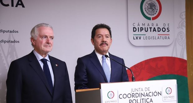 Morena hace pases con Creel y descartan sacarlo de presidencia de San Lázaro