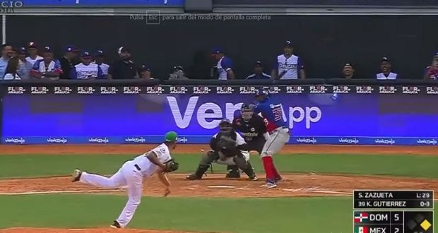 México eliminado ante Rep. Dominicana en semis de Serie del Caribe