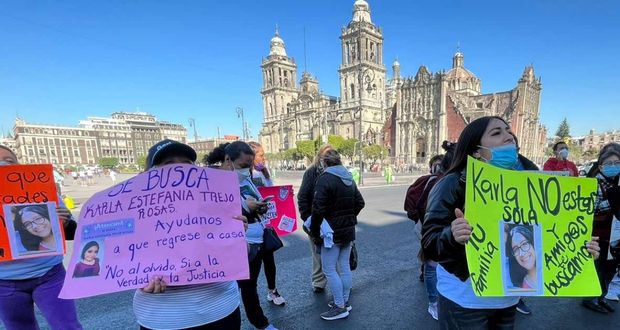 En CDMX, piden apoyo federal para hallar a desaparecida en Cuautlancingo