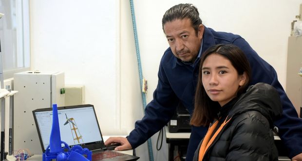 En BUAP, desarrollan torre eólica para maquinaria agrícola