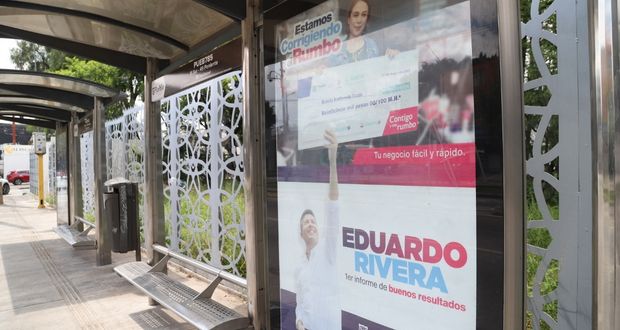 En primer semestre, concesión de espacios publicitarios en Puebla: Velázquez