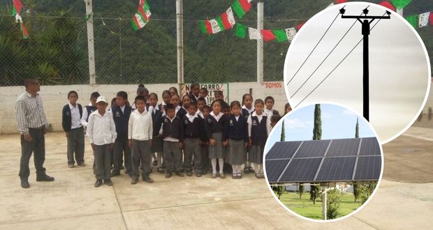 Gobierno de Puebla electrificará 121 escuelas en Mixteca, sierras Norte y Negra