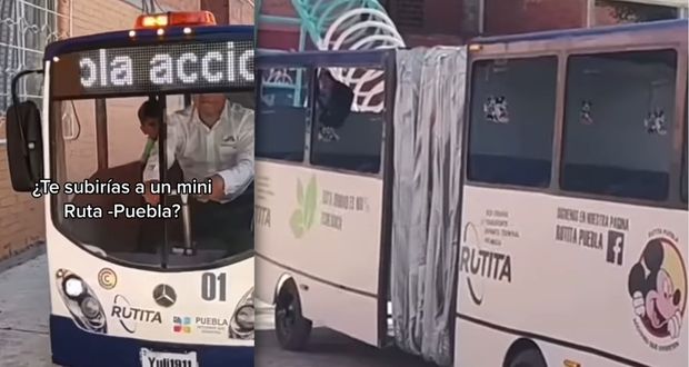 Conoce la Rutita Puebla, atracción infantil inspirada en el metrobús