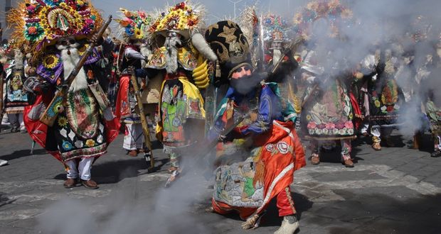 Carnavales en Puebla, sin incidentes mayores; en Huejotzingo, pelea