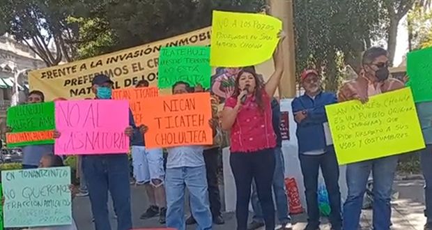 Pueblos originarios de Cholula piden incluir propuestas en Plan de Desarrollo
