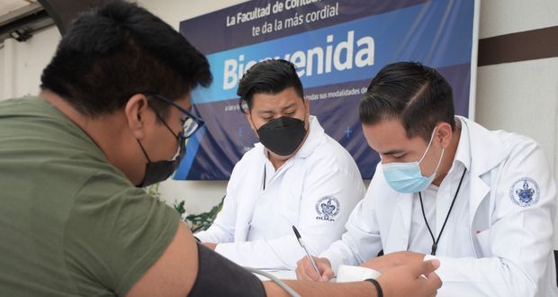 BUAP da consultas y pruebas a 3 mil alumnos y trabajadores de Contaduría