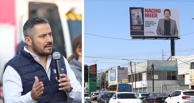 Comuna ayudará en retiro de espectaculares con propaganda política: gerente