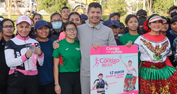 Comuna presenta carrera “Contigo Mujer” 2023 en Puebla