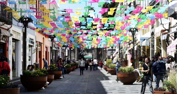 Ayuntamiento de Puebla rehabilita “Calle de los dulces” con 1.2 mdp