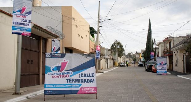 Ayuntamiento rehabilita calles en San Baltazar y Romero Vargas con 1.1 mdp