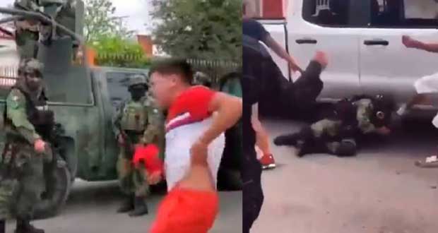 Militares y civiles riñen por “ejecución” de 5 en Nuevo Laredo; piden investigar
