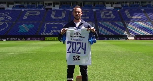 Renuevan al 10; Federico Manuella firma con el Club Puebla hasta 2024