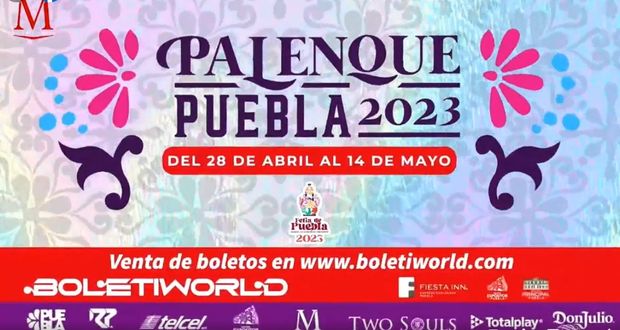 Palenque Feria de Puebla: Carlos Rivera, Nodal, Banda MS, Julión Álvarez y más