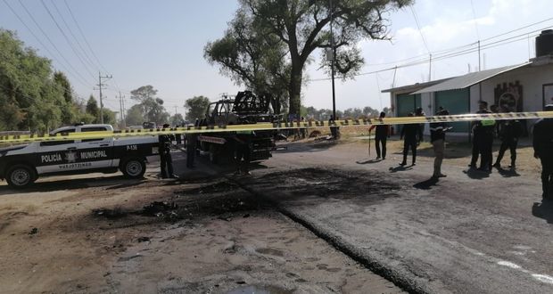Explosión de camioneta con pirotecnia deja 4 heridos en Xalmimilulco