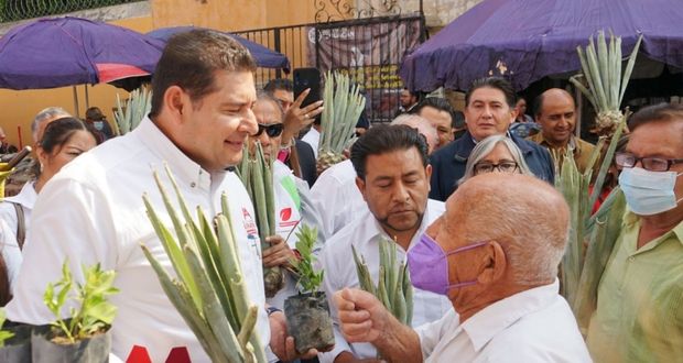 Armenta realiza jornada de reforestación “Sembremos Esperanza” en Tehuacán