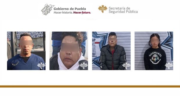 Caen “El Gallo” y banda que robaban a compradores de autos en Huejotzingo
