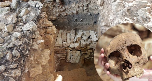 Reportan el hallazgo de una cámara funeraria en Palenque durante trabajos del Tren Maya