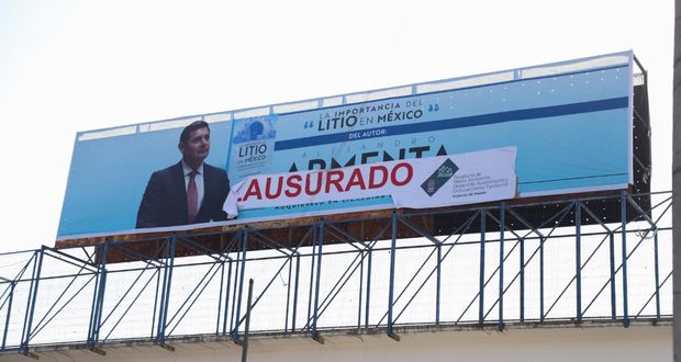 A finales de mes, comuna iniciará clausura de espectaculares irregulares