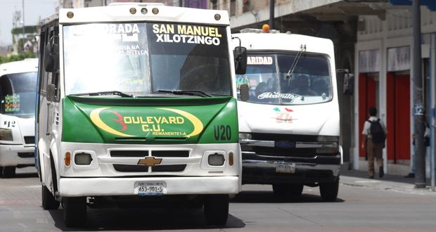 Van por reordenamiento de transporte público en CH y capacitación a choferes