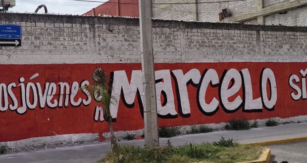 Morena Puebla justifica que algunas pintas de bardas fueron hechas por “ciudadanos”