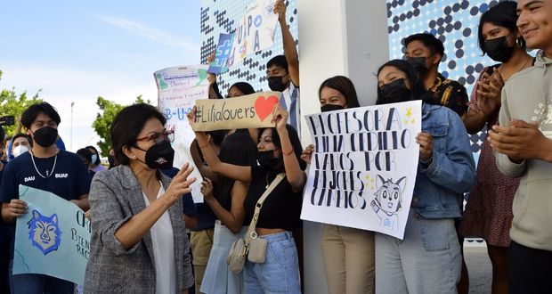 En Mixteca, rectora Cedillo reitera compromiso con estudiantes