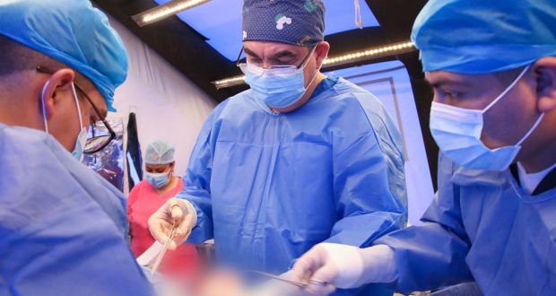 Salud estatal realiza mil cirugías en quirófano itinerante