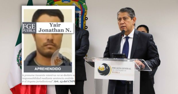 FGE captura a Yair Jonathan , homicida de Meztli Sarabia en 2017