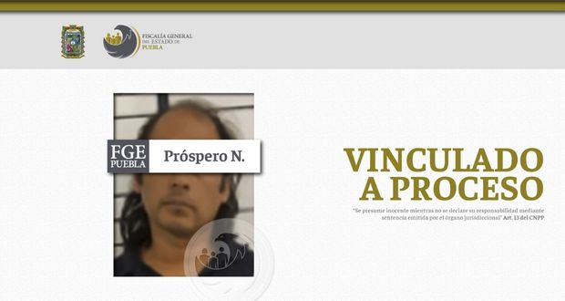 Procesan a sujeto por abusar de su hija menor de edad en Cholula