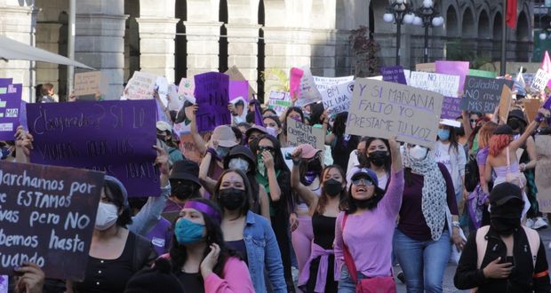 Mujeres en gobierno de Puebla podrán ir a marchas de 8M: Céspedes