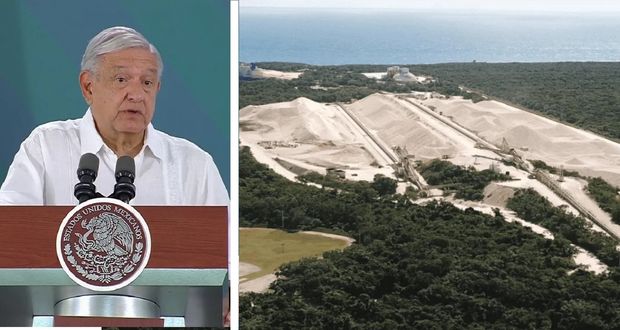 Sigue litigio contra Calica: AMLO pide a panelistas conocer “ecocidio”