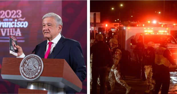 Albergue donde murieron migrantes, a cargo de INM y empresa: AMLO