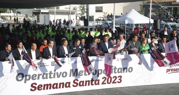 Estado y comuna de Puebla inician operativo de seguridad por Semana Santa