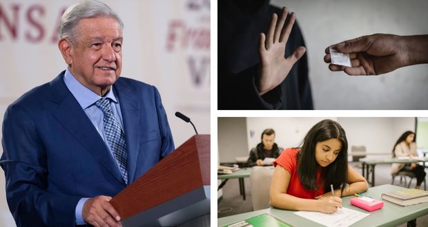 SEP distribuirá folleto en escuelas contra uso de drogas: AMLO