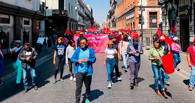 Antorchistas piden resolución a sus demandas de servicios básicos 