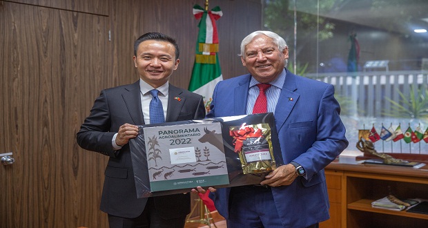 México y China fortalecerán cooperación en agricultura y acuacultura