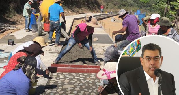 Inicia construcción de camino artesanal en Chiconcuautla con 24.4 mdp