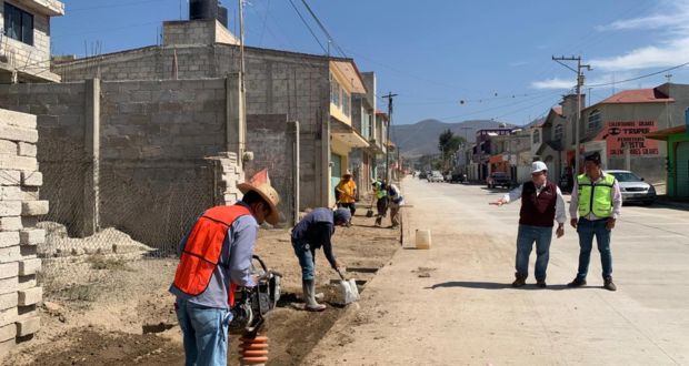Gobierno de Puebla invierte 13 mdp en calle de Felipe Ángeles