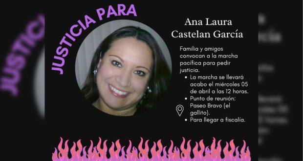 En Puebla, exigen justicia por feminicidio de Ana Laura; van 16 en el año