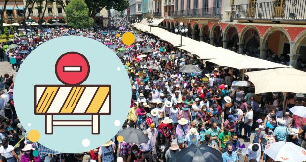 Estos son los cierres viales que habrá en Puebla por Viernes Santo
