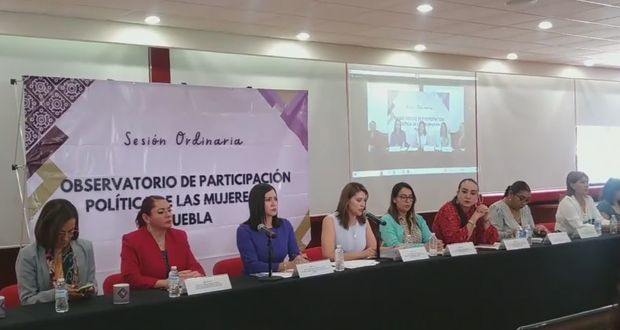 Poblanas buscan presentar agenda política-electoral a Observatorio de Mujeres