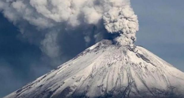 Atlixco y Tochimilco, con caída de ceniza por actividad de Popocatépetl