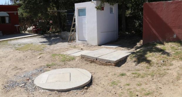 Gobierno de Puebla construye 175 sistemas de saneamiento con 11.9 mdp