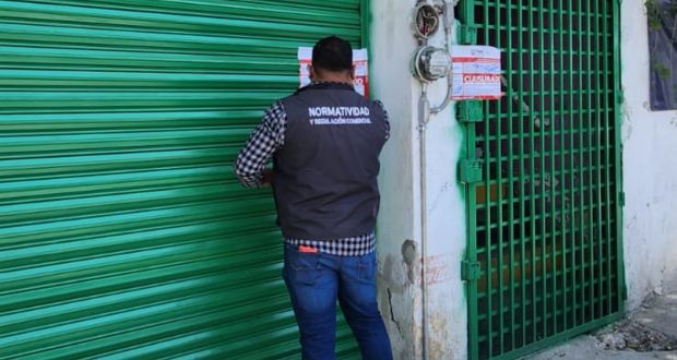 Más de seis mil visitas a establecimientos ha realizado normatividad para mantener el orden en Puebla Capital