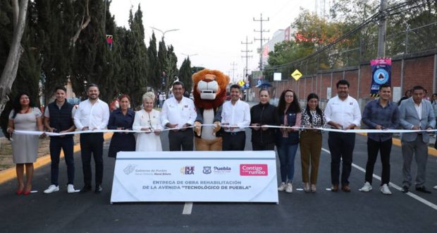 Comuna invierte 25 mdp en avenida Tecnológico; Céspedes reconoce a Rivera